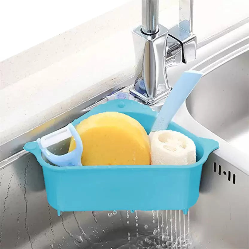 Multipurpose Plastic Kitchen Sink Organizer Corner